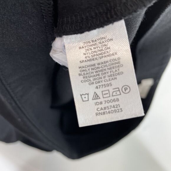 Loft Black Skirt Small Mini Skirt Black Small Sporty Preppy Soft Skirt Stretch S - Picture 8 of 9